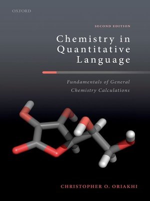 cover image of Chemistry in Quantitative Language